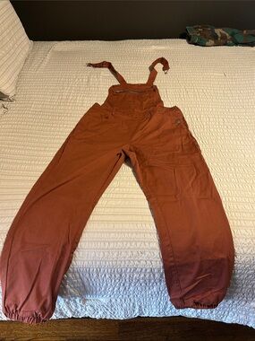 wild fable Burnt Orange Jumpsuit Overalls